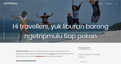 Desktop Screenshot of ngetripmulu.com